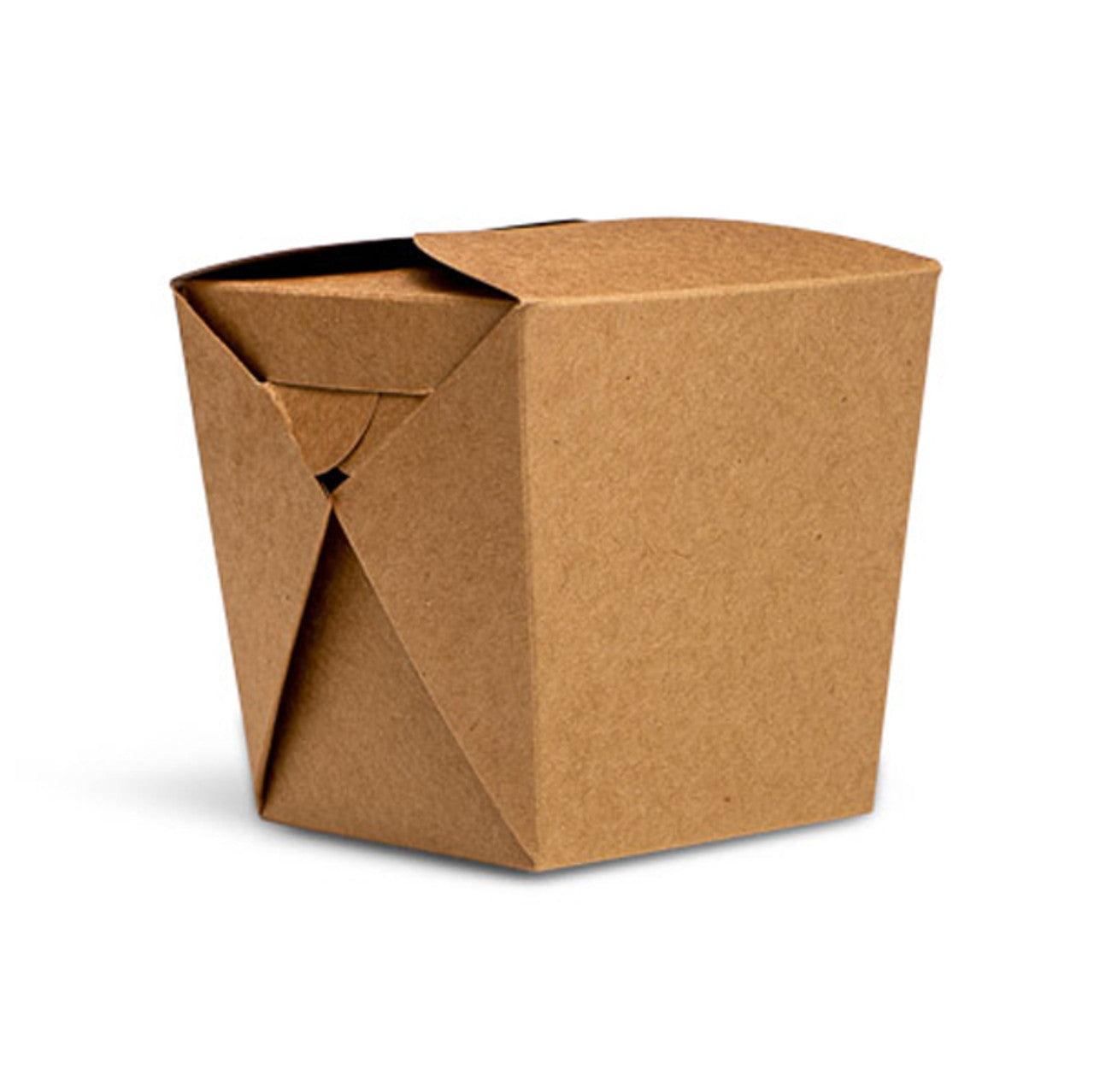 Kraft Square Noodle Boxes
