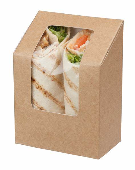 Kraft Sandwich, Hotdog & Wrap Boxes with Window