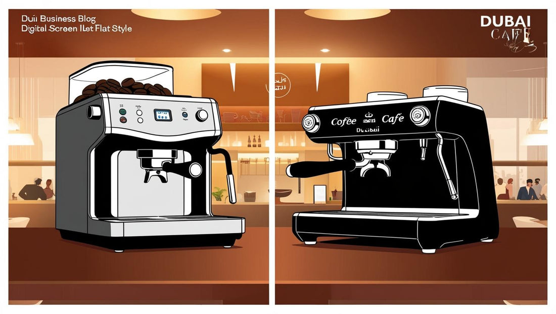 Automatic vs Manual Coffee Machines – Which One is Right for Your Business in Dubai?