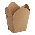 Kraft Square Noodle Boxes - Product hub 