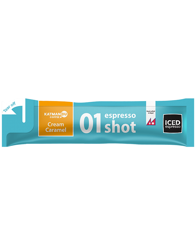 Cream Caramel Iced Espresso Sachets 40 ml