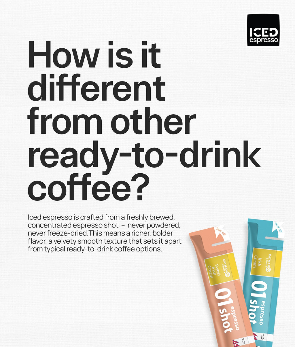 Cream Caramel Iced Espresso Sachets 40 ml