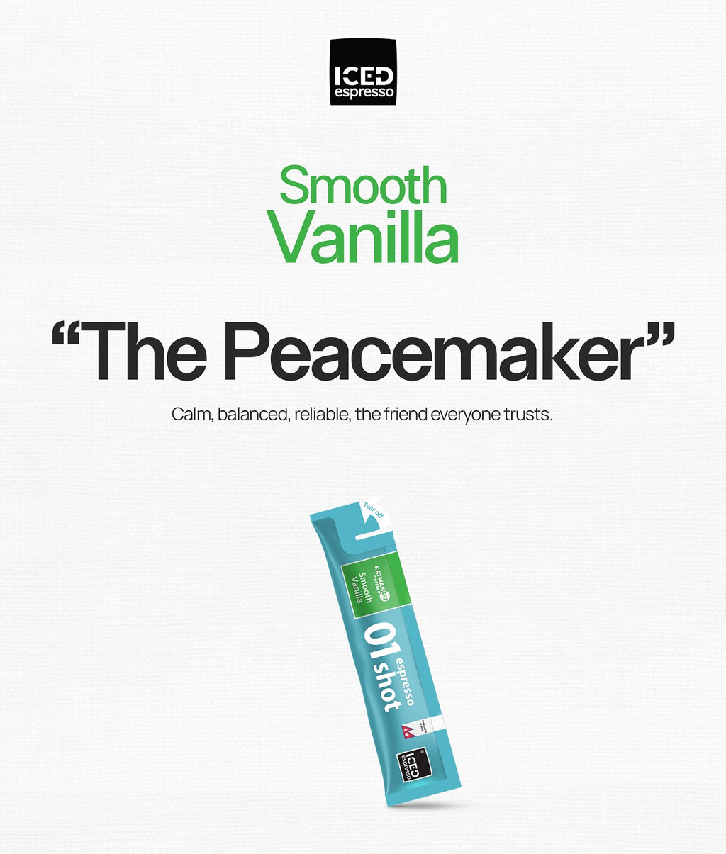 Smooth Vanilla Iced Espresso Sachets 40 ml