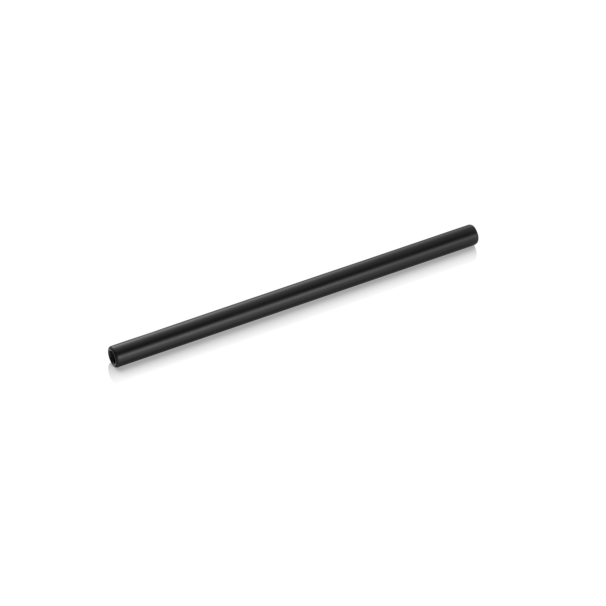 Glass Drinking Straw With Brush Set - Black (Set only)