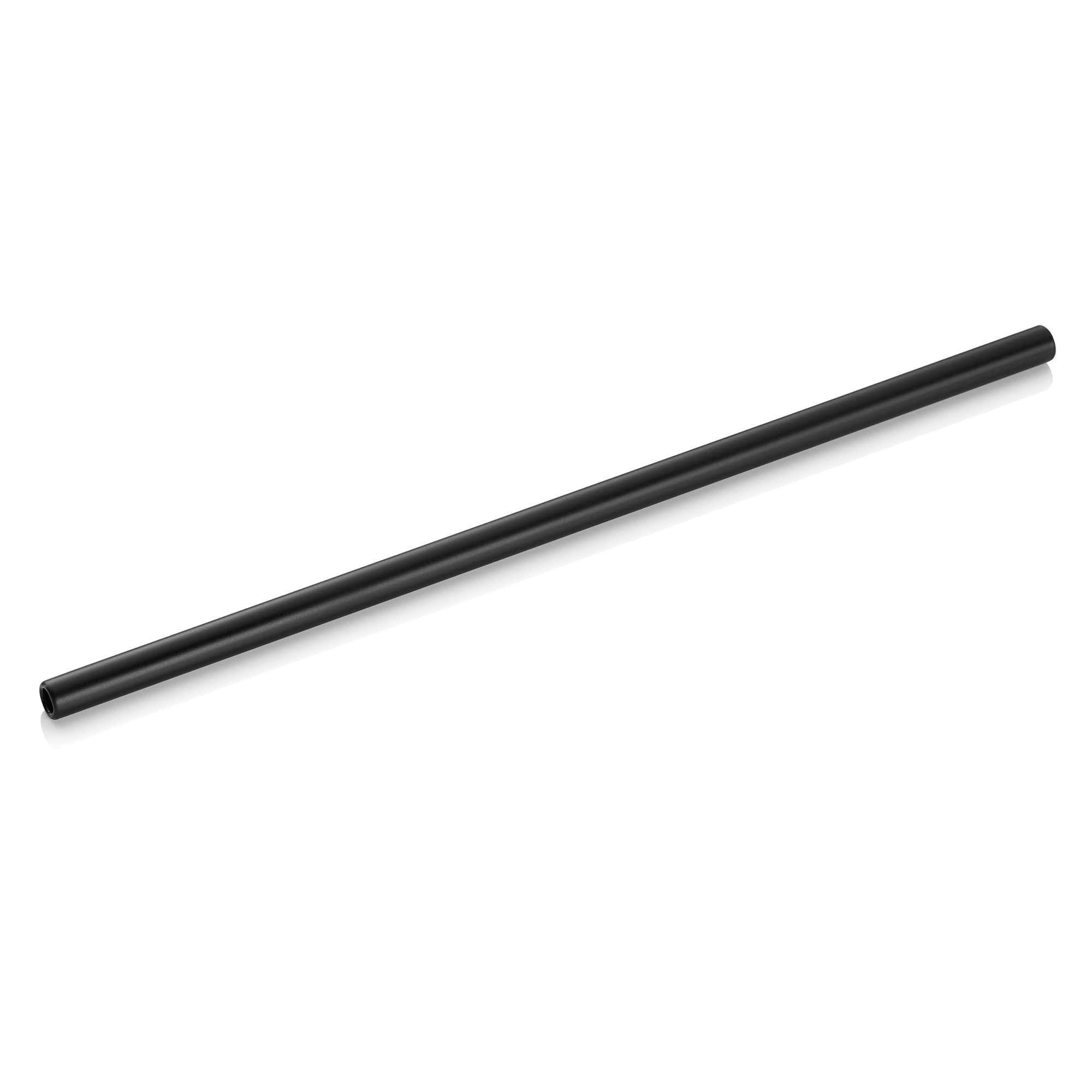Glass Drinking Straw With Brush Set - Black (Set only)
