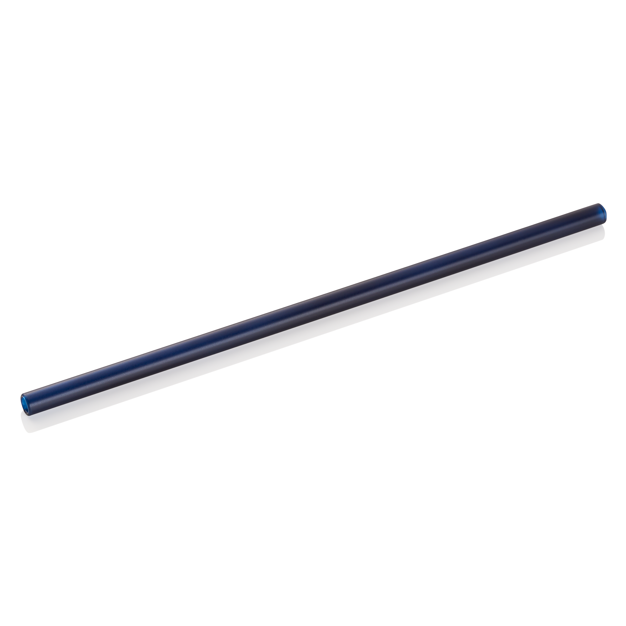Glass Drinking Straw With Brush Set - Blue (set only)