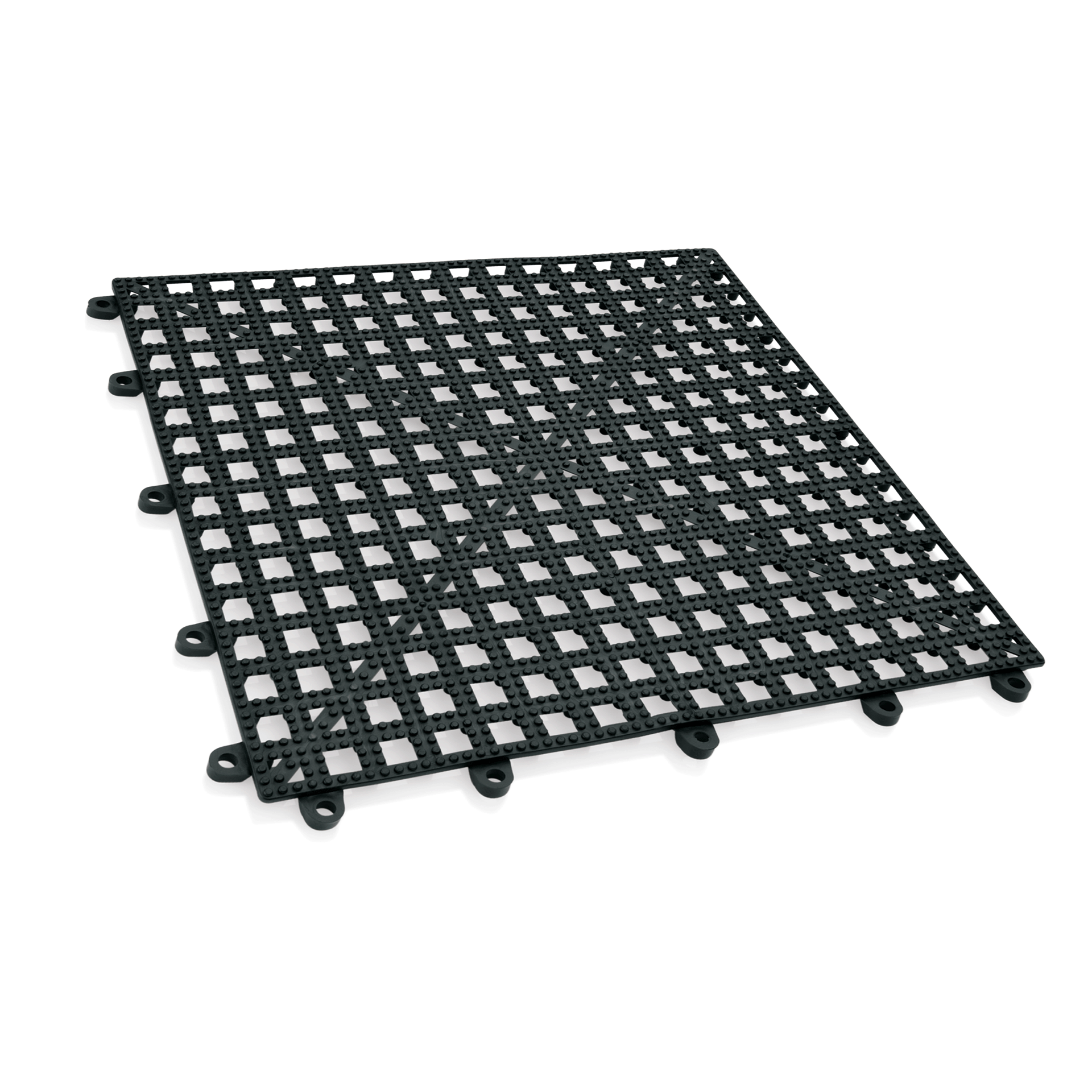 Draining mat with click system (30cm x 30cm)