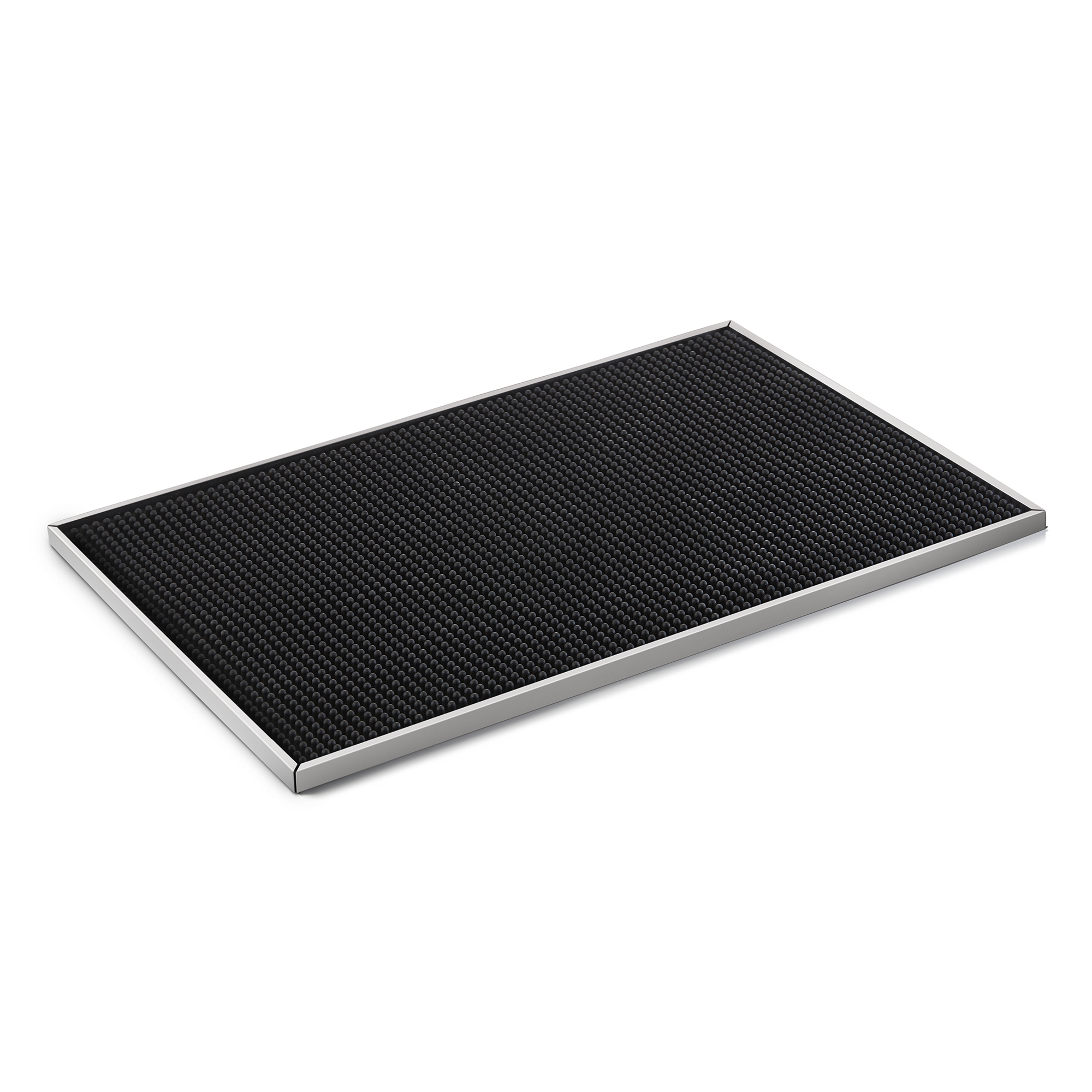 Bar mat with stainless steel frame (48.5 cm x 33 cm)