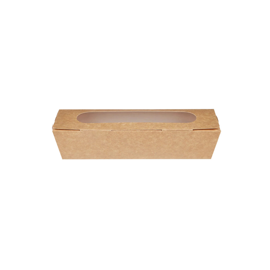 Kraft Sandwich, Hotdog &amp; Wrap Boxes with Window - Product hub 