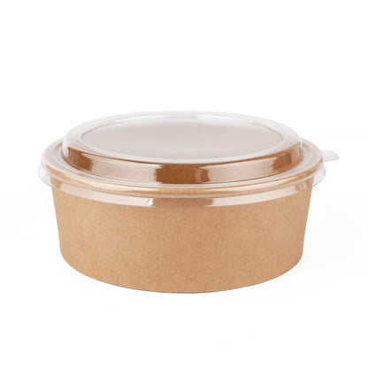 Kraft Salad Bowls with Lids