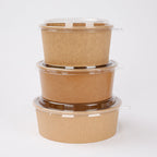 Kraft Salad Bowls with Lids - Product hub 