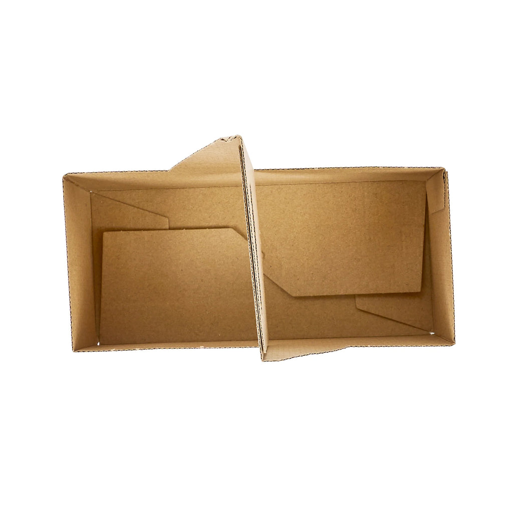 Kraft Paper Altalena Drink Carrier - Fits 2 Cups
