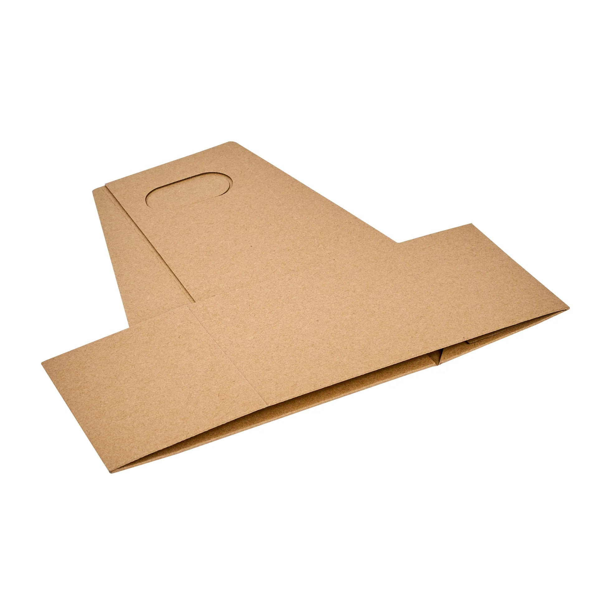 Kraft Paper Altalena Drink Carrier - Fits 2 Cups