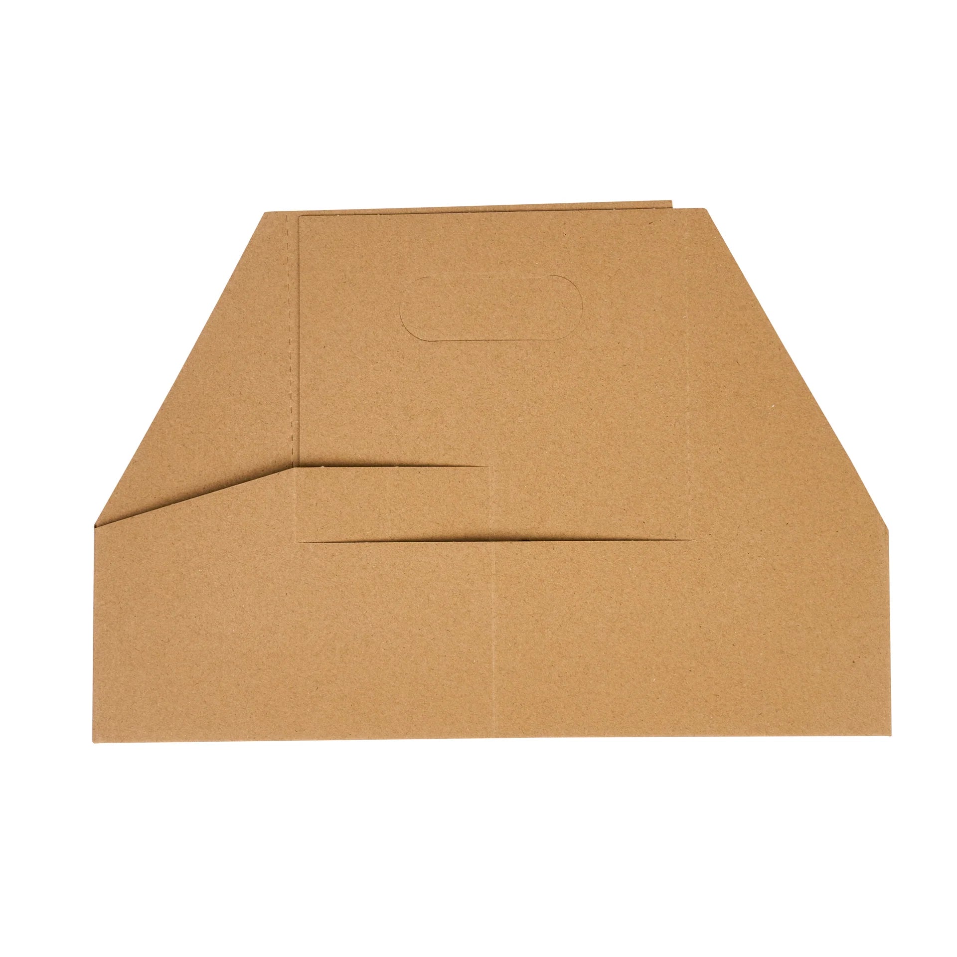 Kraft Paper Altalena Drink Carrier - Fits 4 Cups