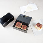 Gloss Black Magnetic Paper Box – Small