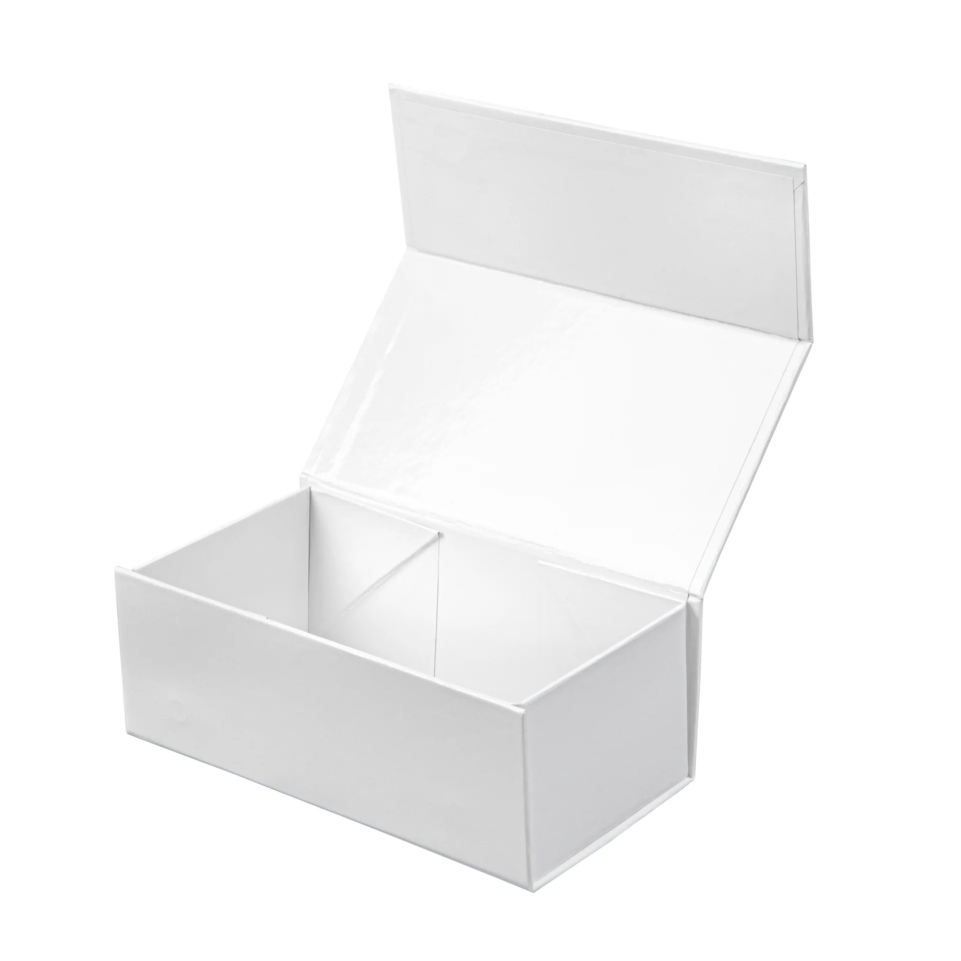Gloss White Magnetic Paper Box - small