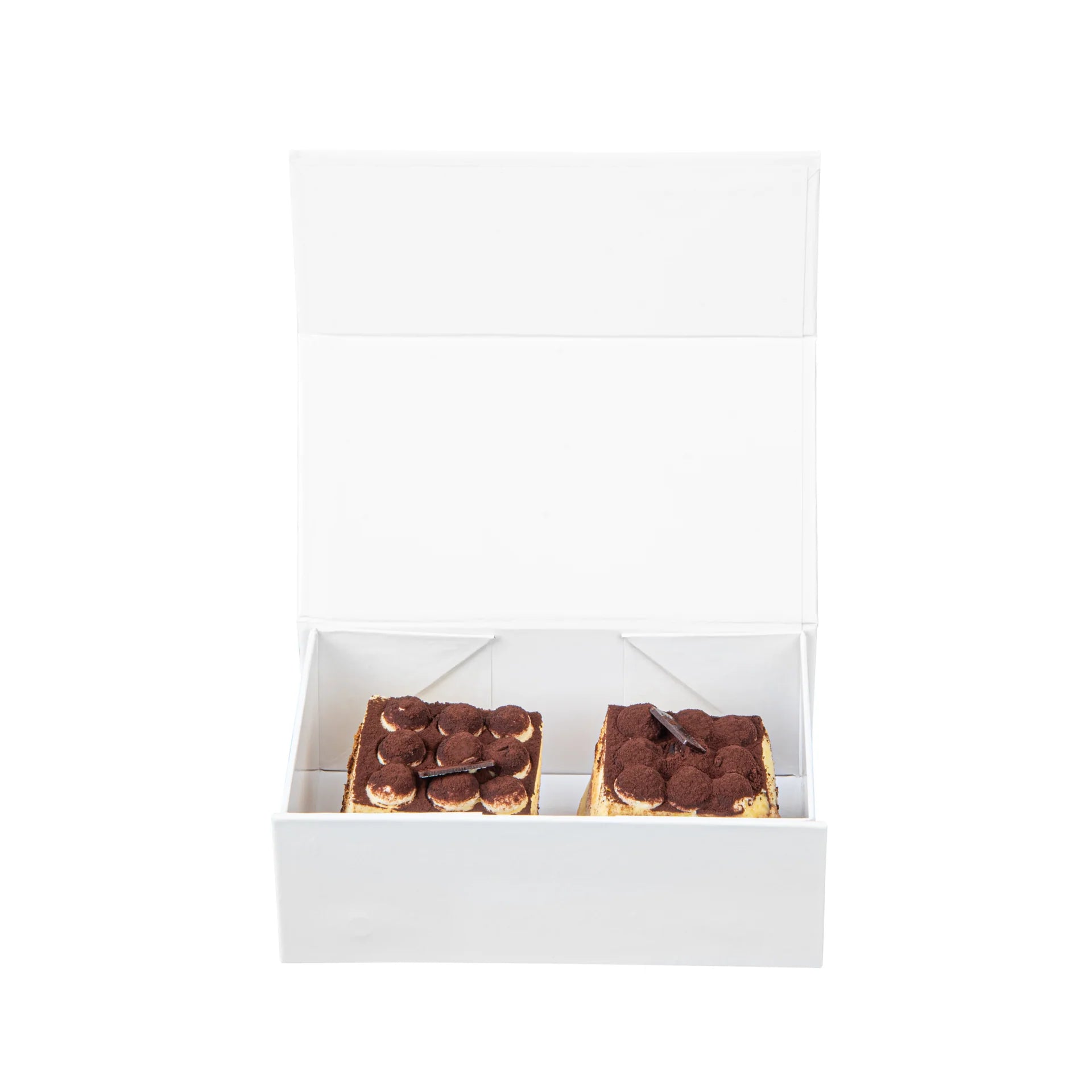 Gloss White Magnetic Paper Box - small