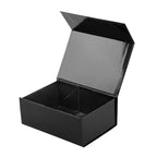 Gloss Black Magnetic Paper Box - Medium