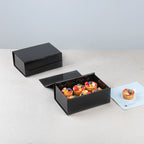 Gloss Black Magnetic Paper Box - Medium
