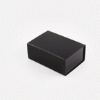 Gloss Black Magnetic Paper Box - Medium
