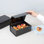 Gloss Black Magnetic Paper Box - Medium