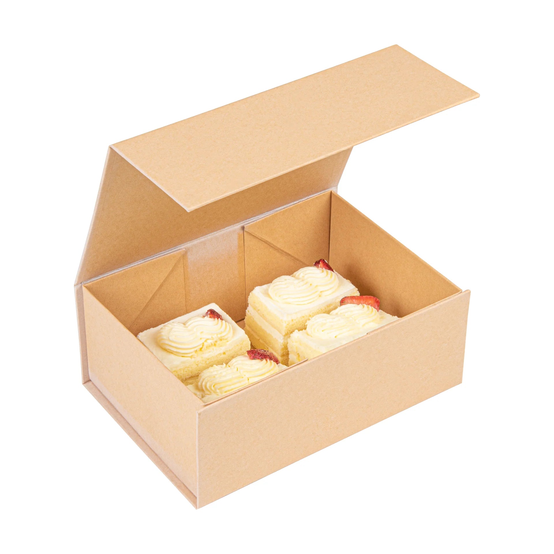 Kraft Magnetic Paper Box - Medium
