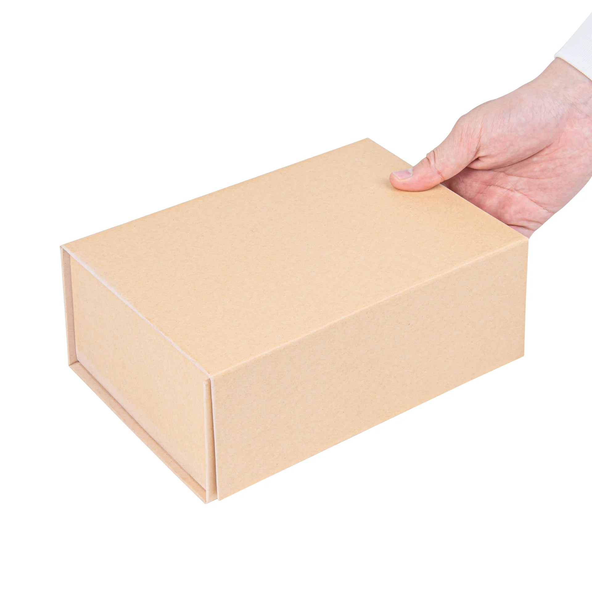 Kraft Magnetic Paper Box - Medium