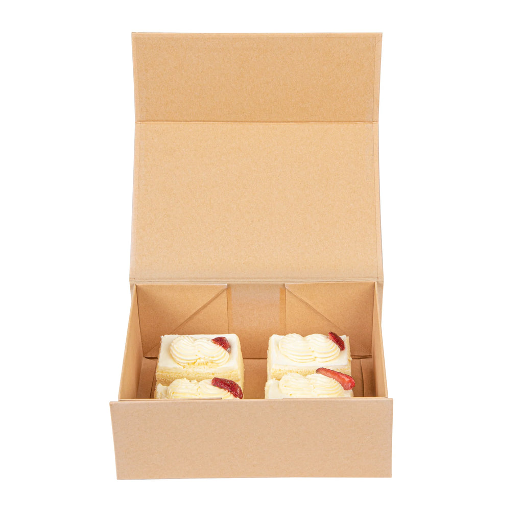Kraft Magnetic Paper Box - Medium
