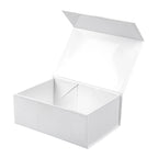 Gloss White Magnetic Paper Box - Medium