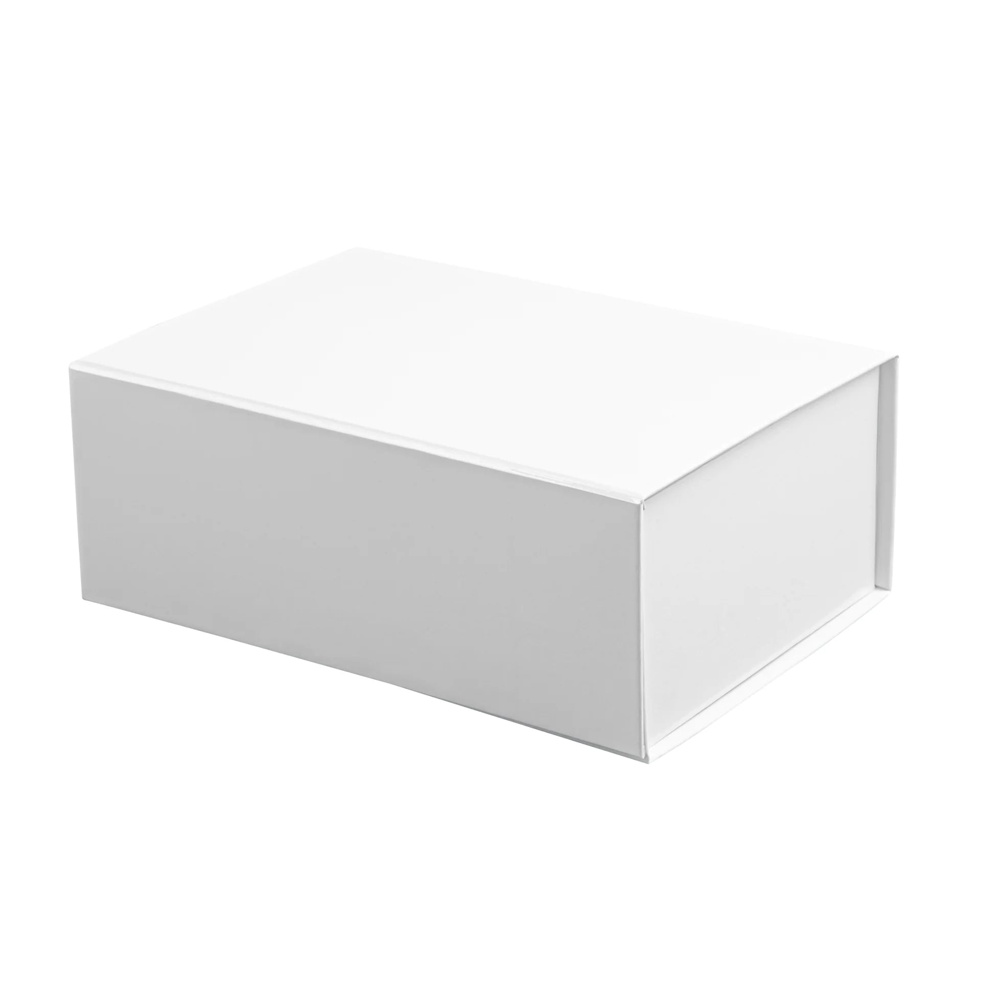 Gloss White Magnetic Paper Box - Medium