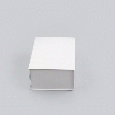 Gloss White Magnetic Paper Box - Medium