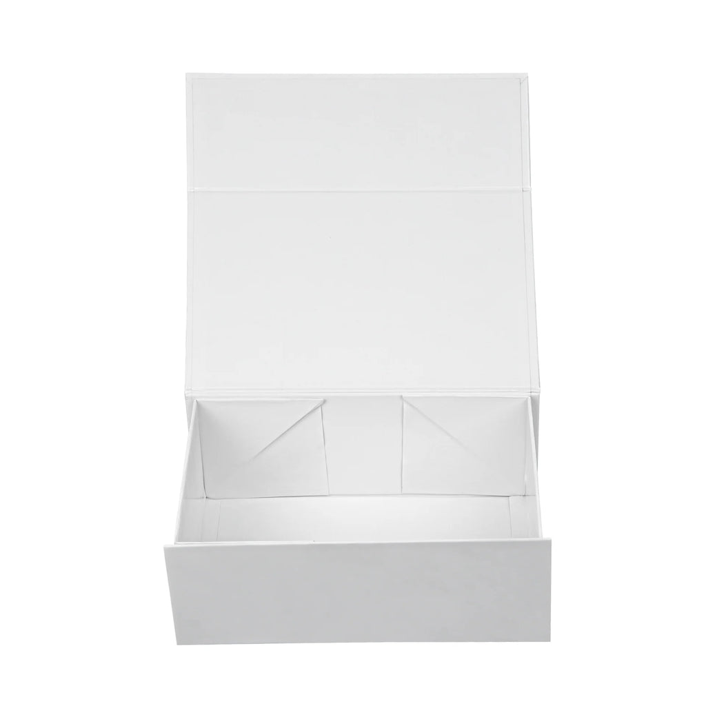 Gloss White Magnetic Paper Box - Medium