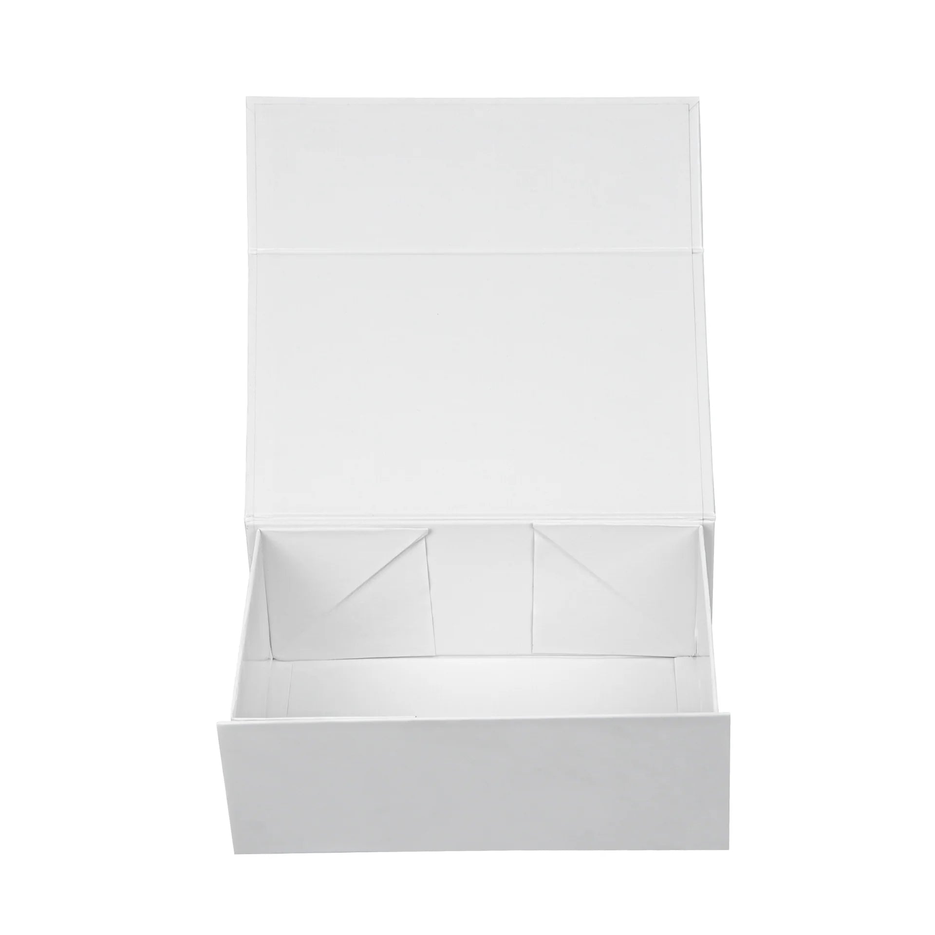 Gloss White Magnetic Paper Box - Medium