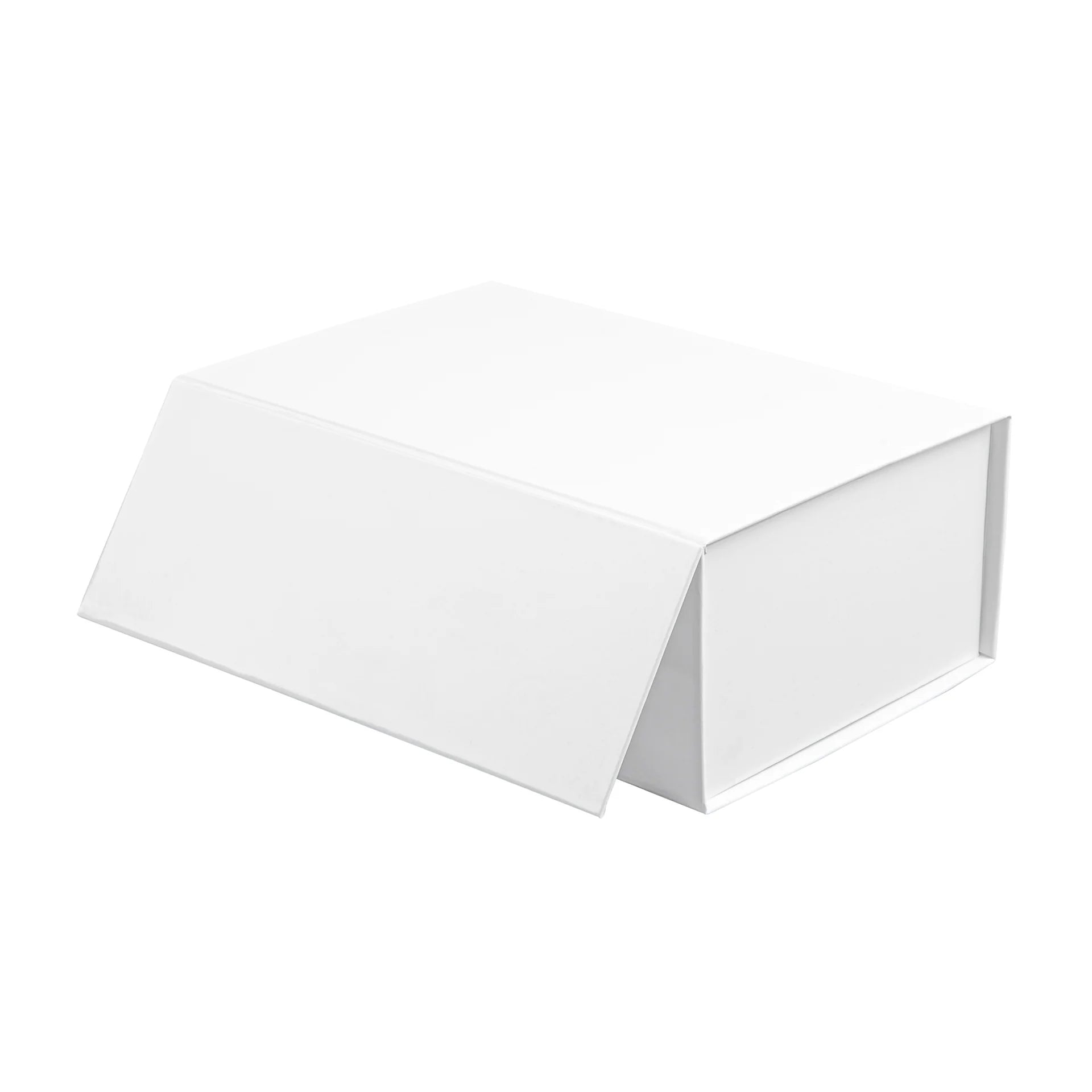 Gloss White Magnetic Paper Box - Medium