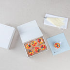 Gloss White Magnetic Paper Box - Medium