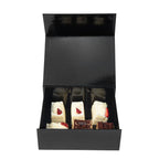 Gloss Black Magnetic Paper Box – Large