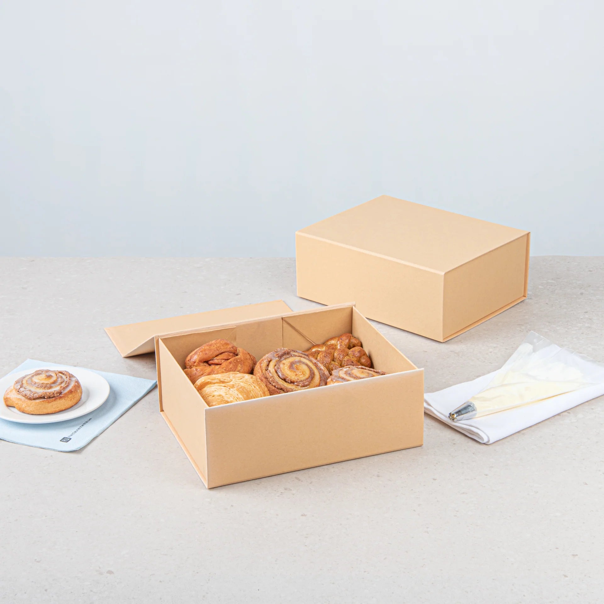 Kraft Magnetic Paper Box – Large