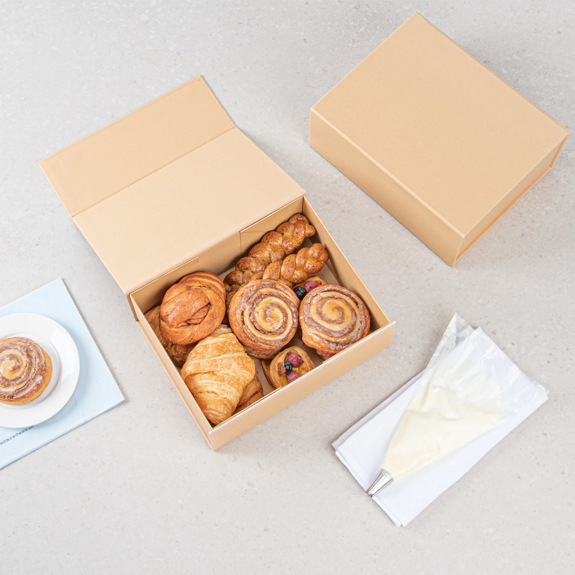 Kraft Magnetic Paper Box – Large