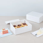 Gloss White Magnetic Paper Box - Large