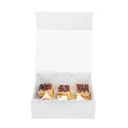 Gloss White Magnetic Paper Box - Large