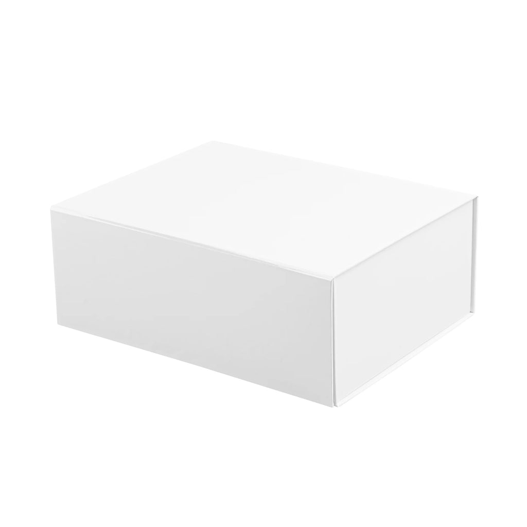 Gloss White Magnetic Paper Box - Large