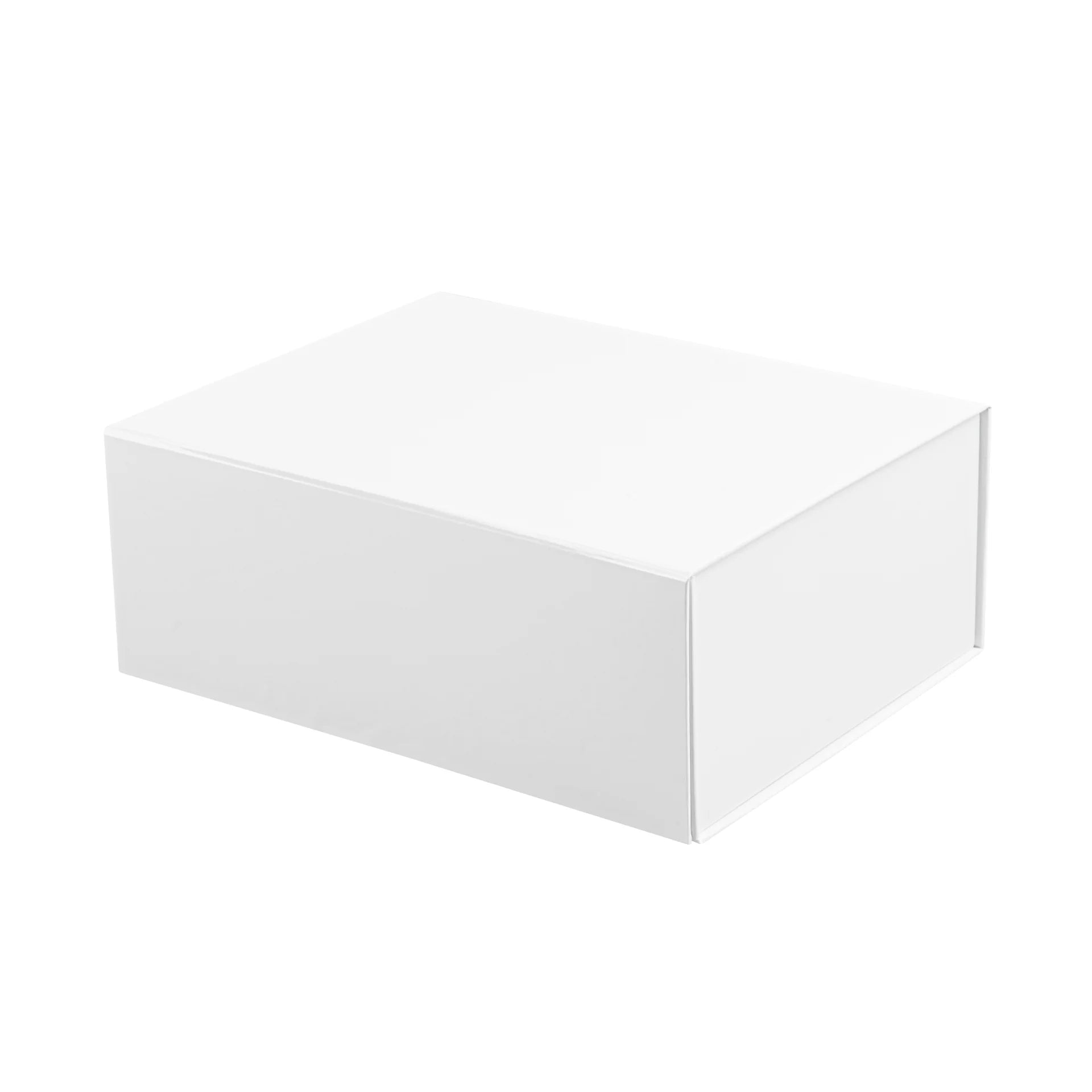Gloss White Magnetic Paper Box - Large
