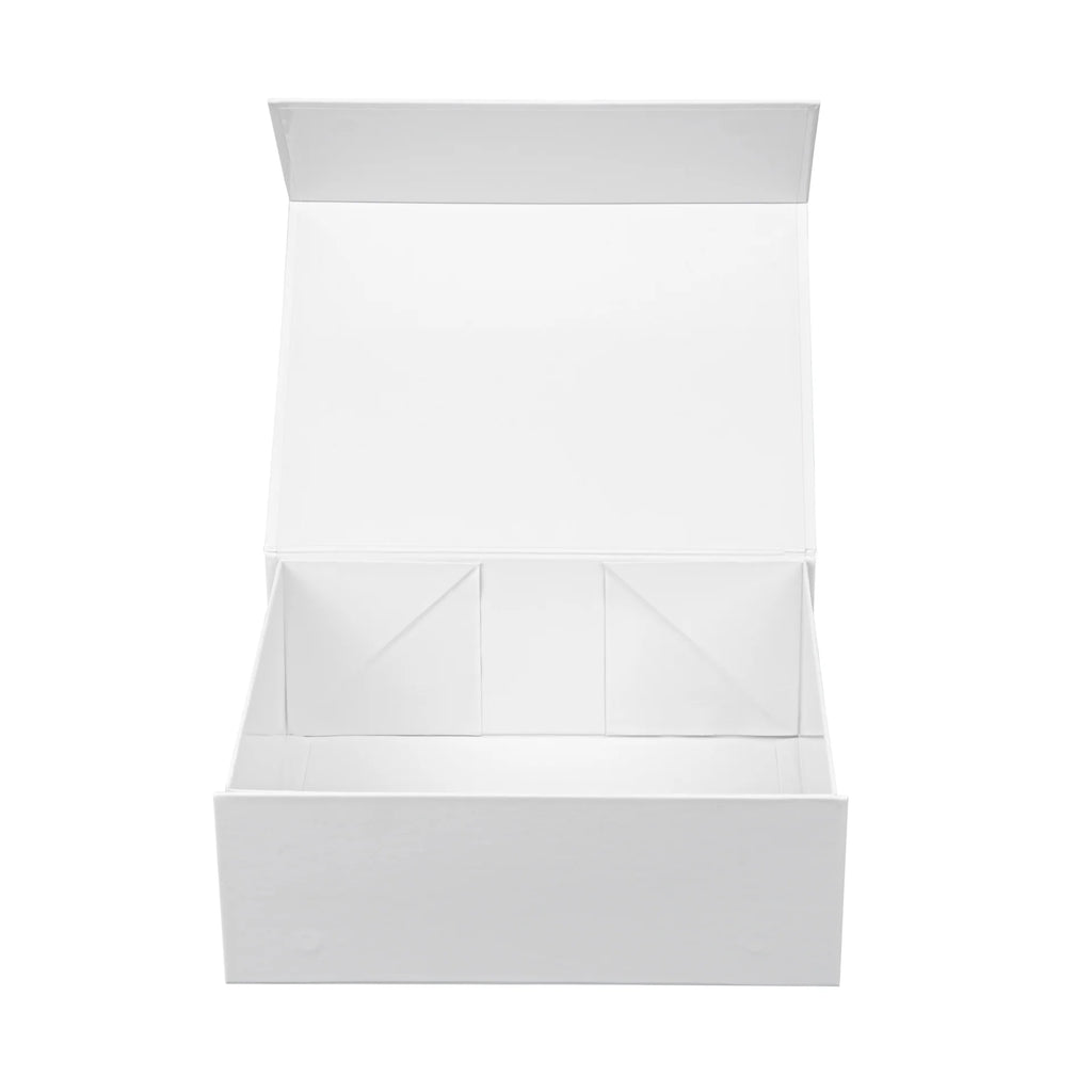 Gloss White Magnetic Paper Box - Large