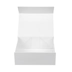 Gloss White Magnetic Paper Box - Large