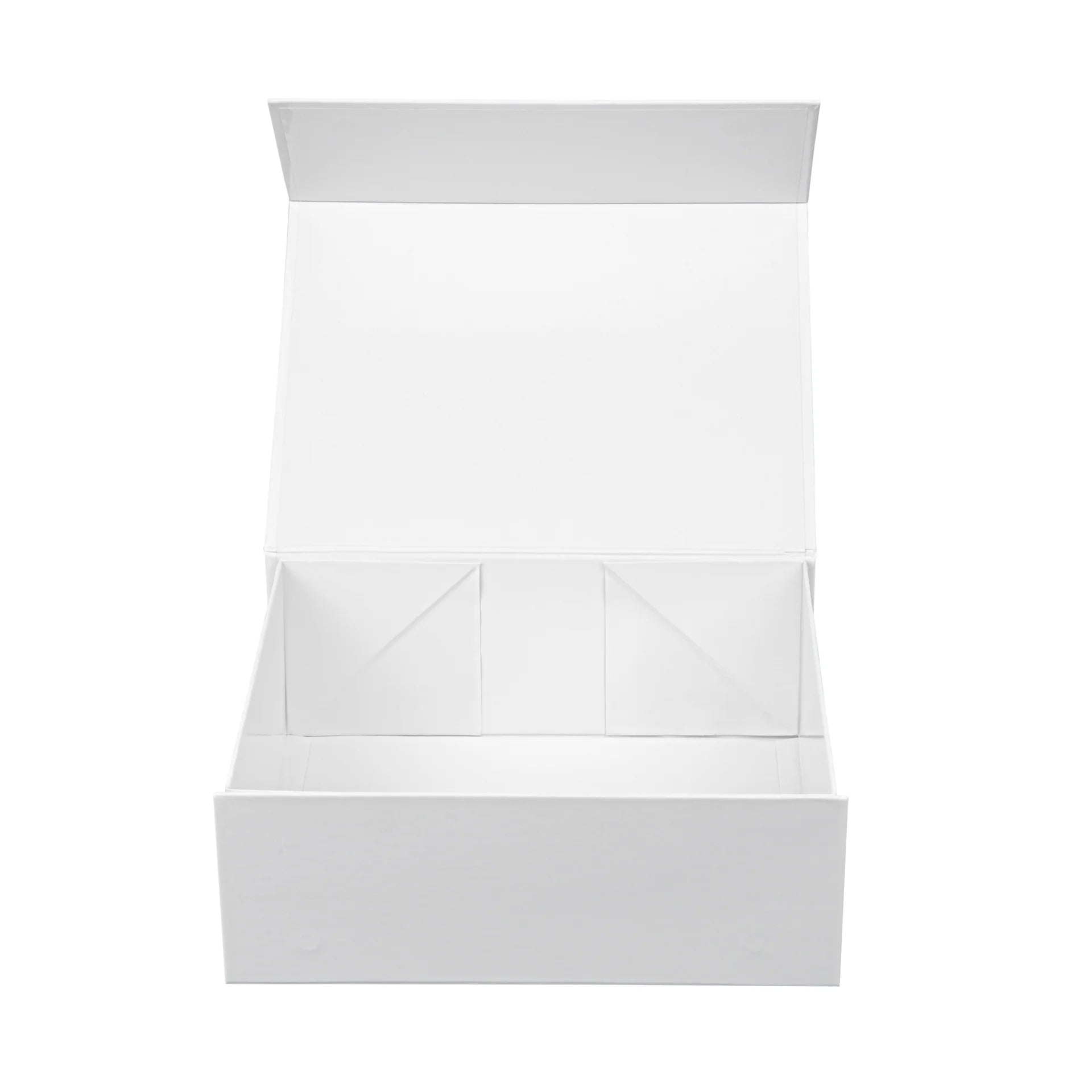 Gloss White Magnetic Paper Box - Large