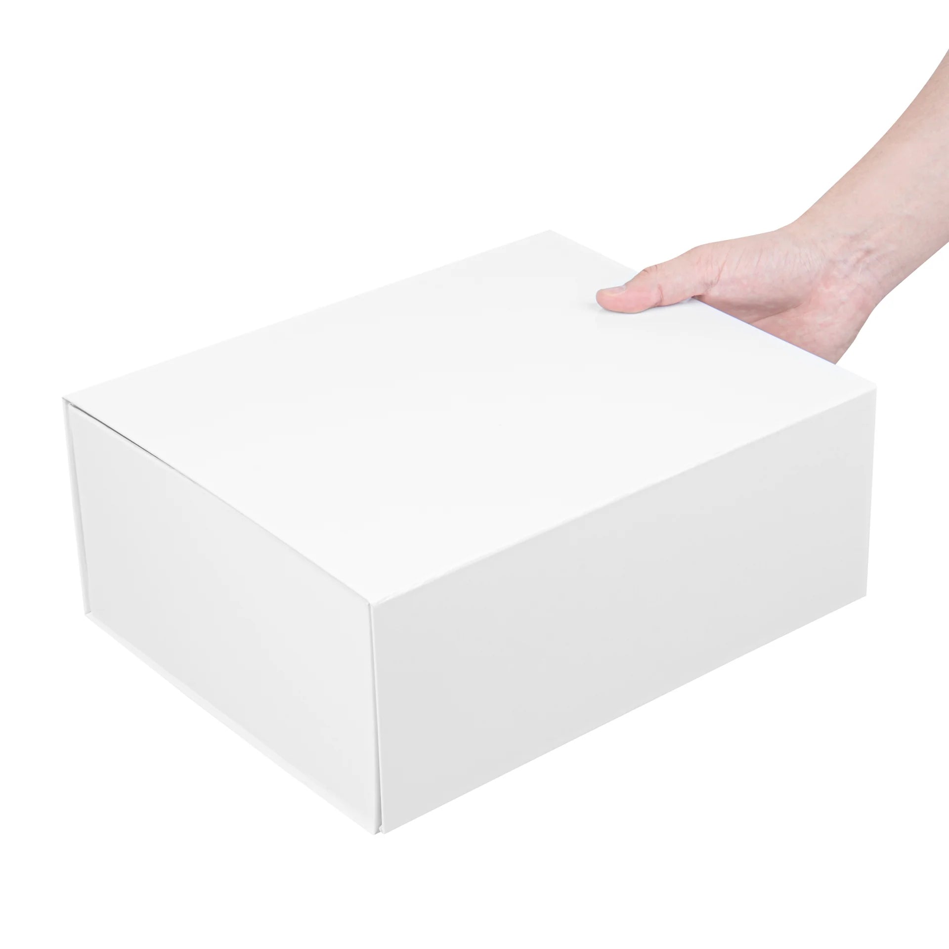 Gloss White Magnetic Box – Extra-Large