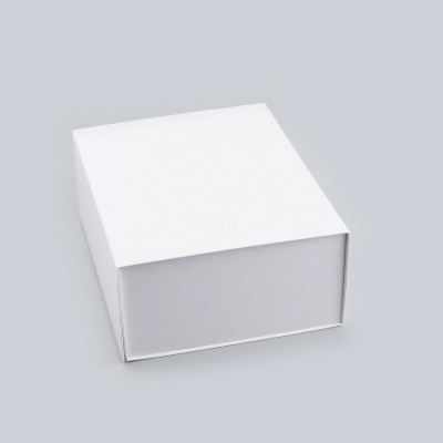 Gloss White Magnetic Box – Extra-Large