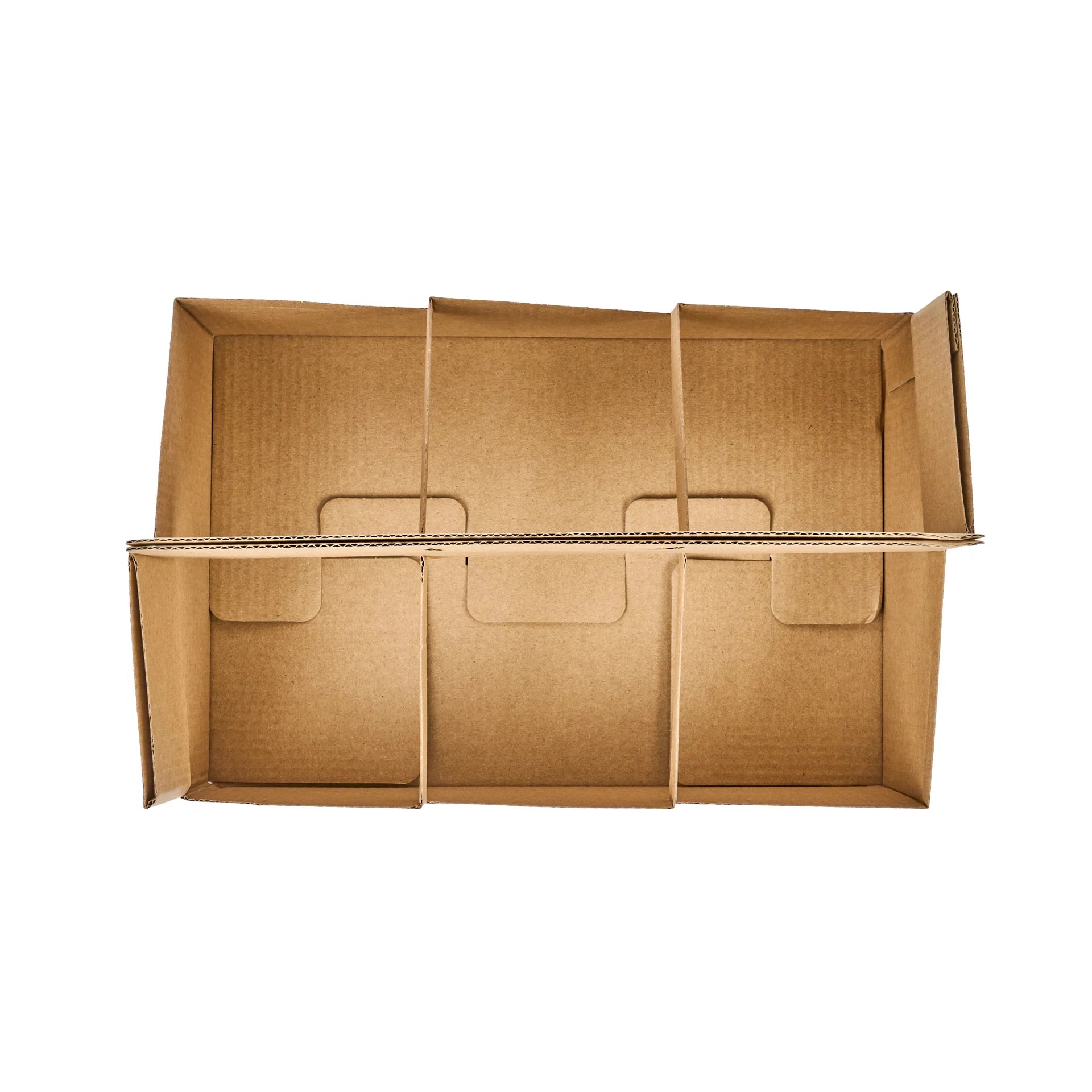 Kraft Paper Altalena Drink Carrier - Fits 6 Cups