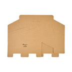 Kraft Paper Altalena Drink Carrier - Fits 6 Cups