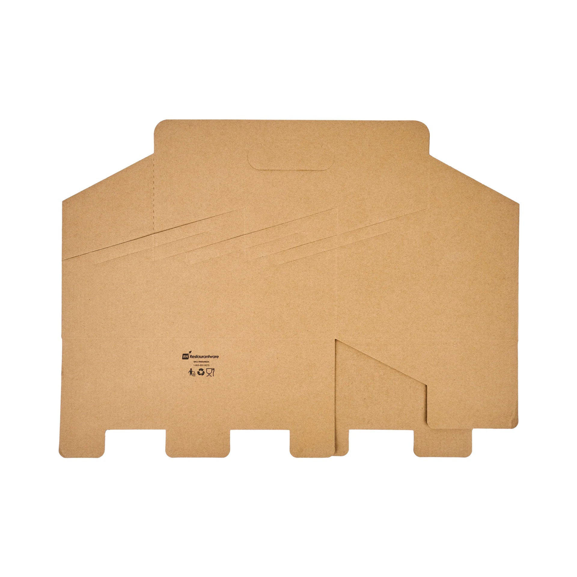 Kraft Paper Altalena Drink Carrier - Fits 6 Cups